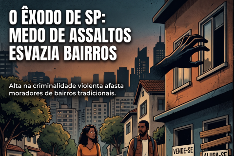 🏙️ O Silêncio de Pinheiros e Vila Madalena: O Êxodo Invisível na Capital Paulista